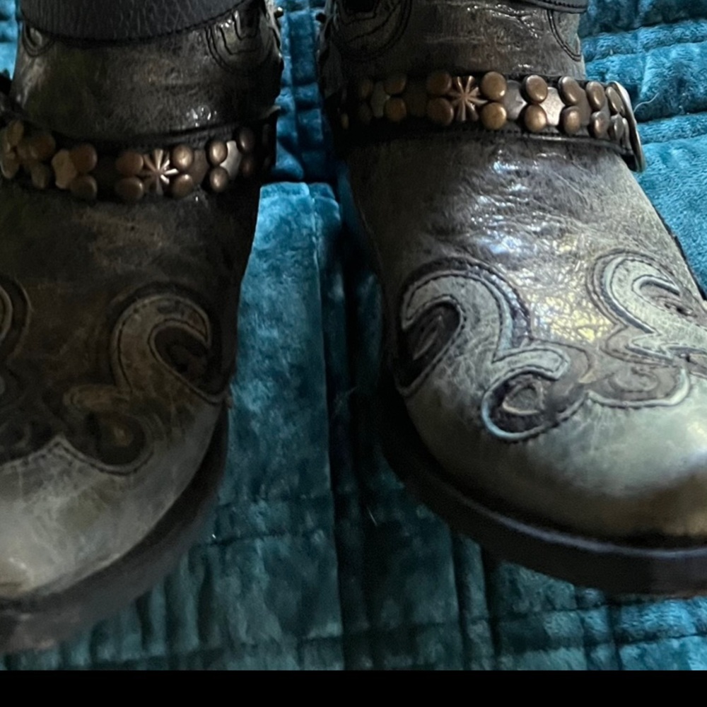 Double D Ranch Frontier Trapper boots. - Picture 6 of 6